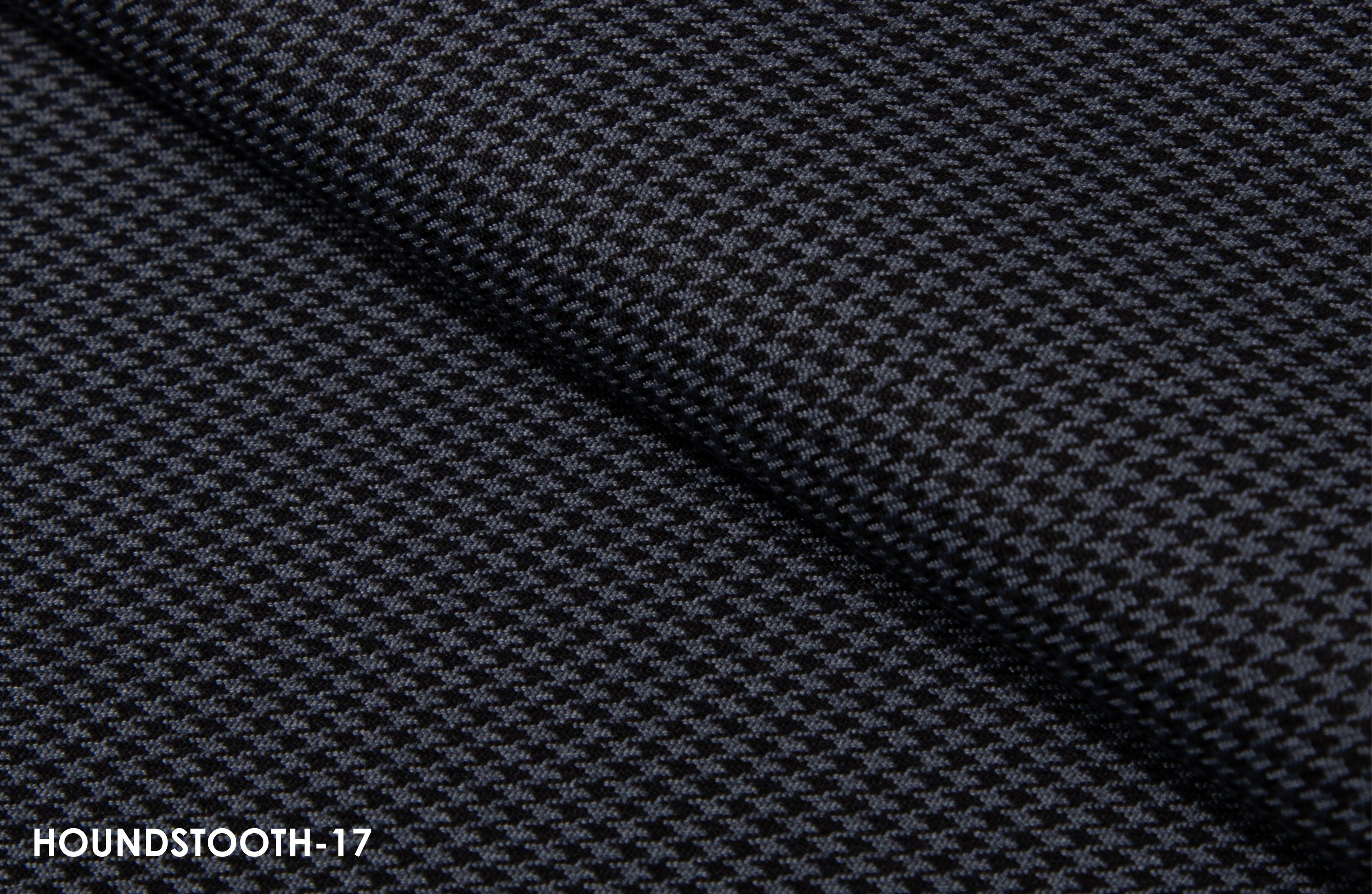 Charcoal Tonal Houndstooth Suit