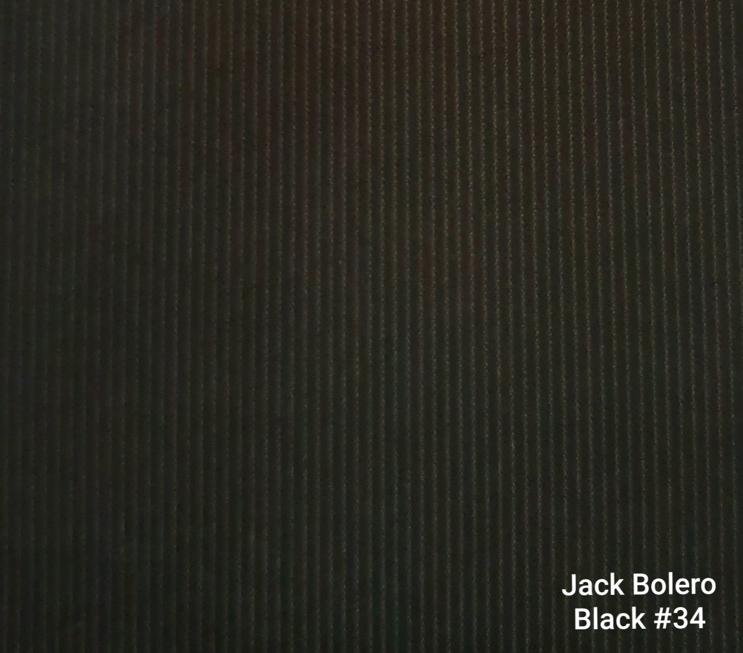 Black Pinstripe Suit